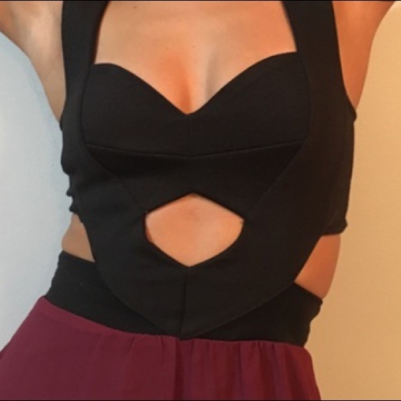 Foreign Exchange High Low Dress With Cut-Out - Picture 9 of 10